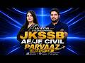 🚀 PARVAAZ Batch 1.0 | AE/JE Civil Complete Preparation Program
