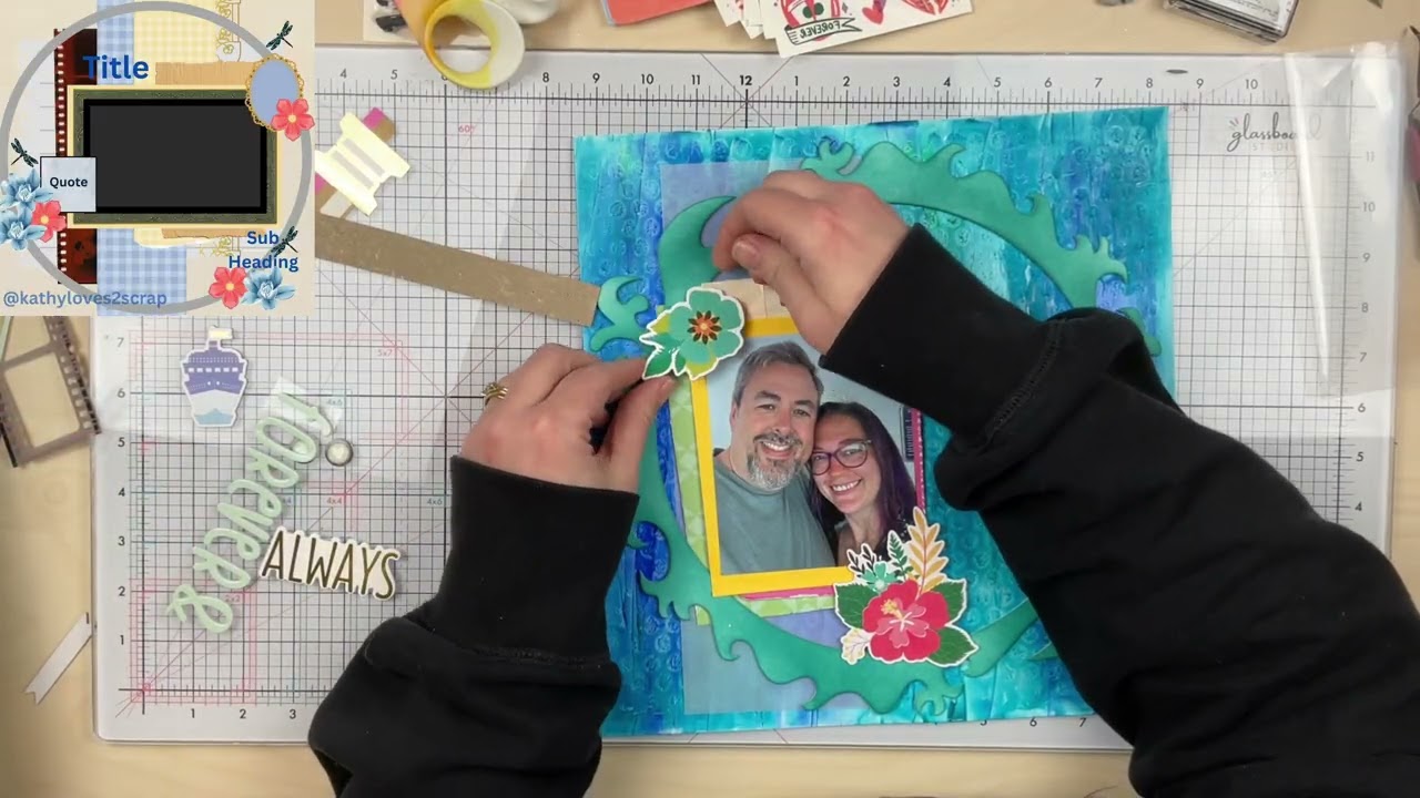 Scrapbook Process: Forever & Always // #30dscbl20