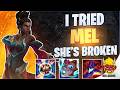 WILD RIFT | I Tried Mel And She Is OP! | Challenger Mel Gameplay | Guide & Build