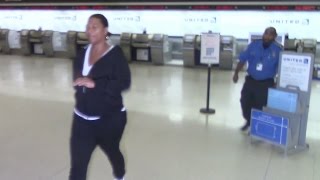 Queen Latifah at LAX Airport @IAMQUEENLATIFAH