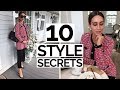 10 Style Secrets Only The Most STYLISH Women Know