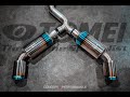 *UNBOXING* Dual exit TOMEI Powered Japan Ti Racing Titanium Exhaust System for Nissan 350Z.