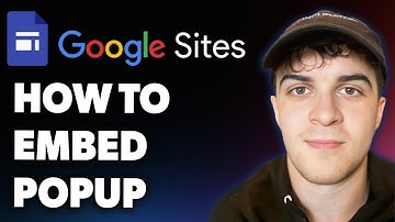 How to Embed Popup on Google Sites (Full 2025 Guide)