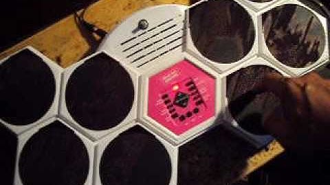 Circuit Bent Drum  - Testing First Act Drum