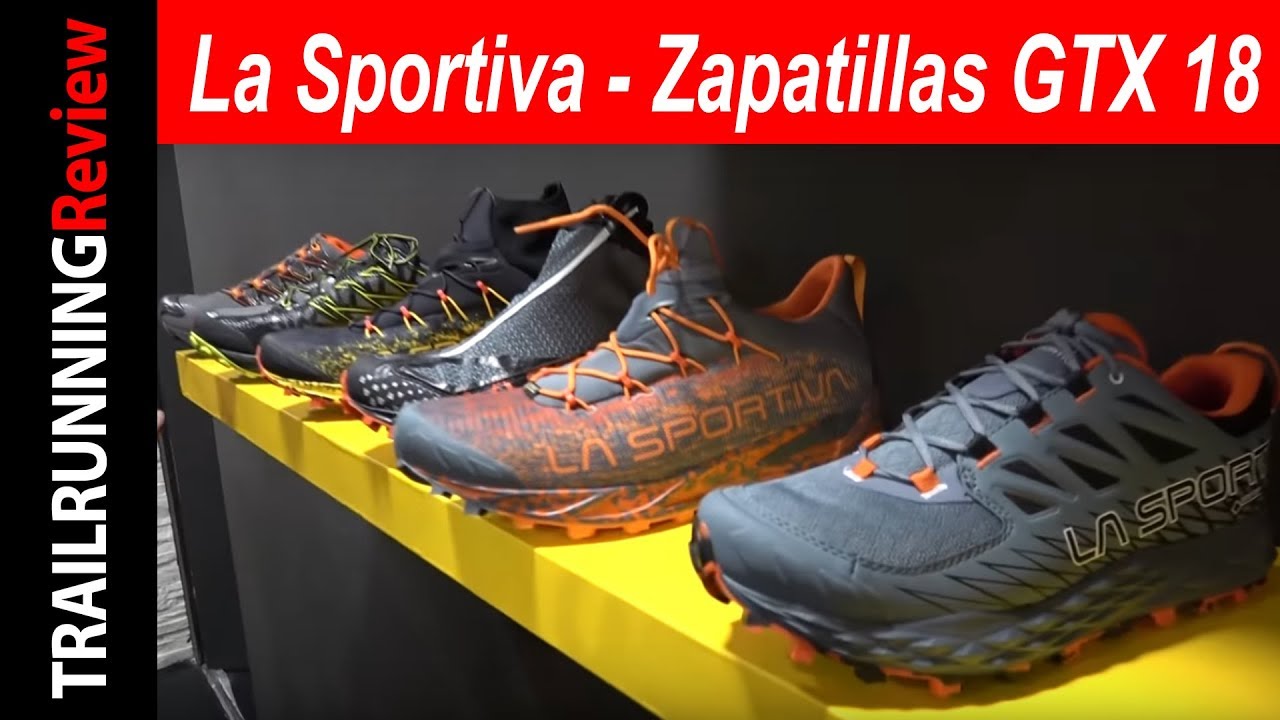 - Gama zapatillas GTX 2018 -