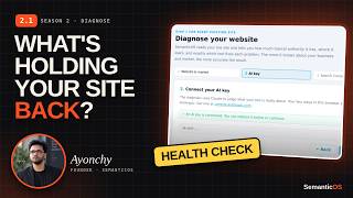 SemanticOS 2.1 Diagnose My Website