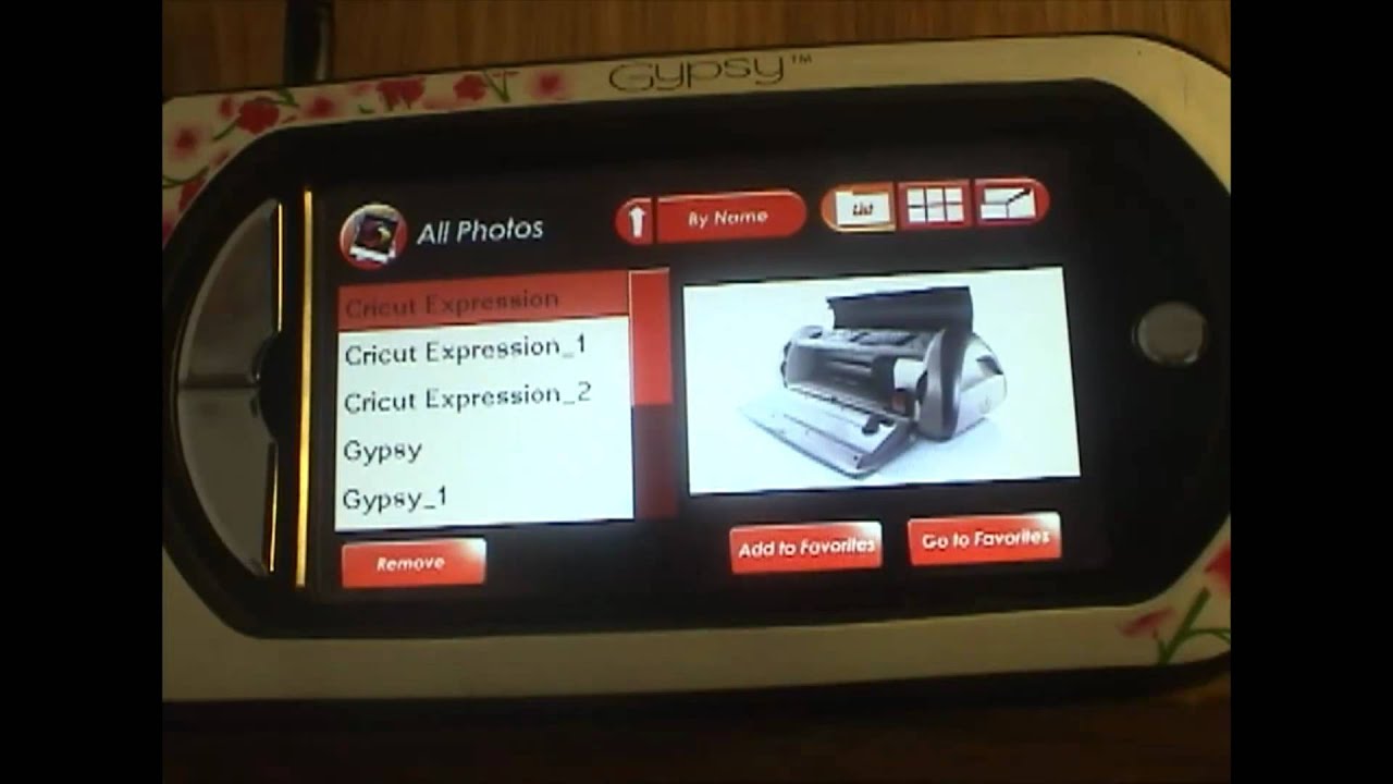 Cricut Gypsy - Episode 16 - Basics - Photo Application - YouTube