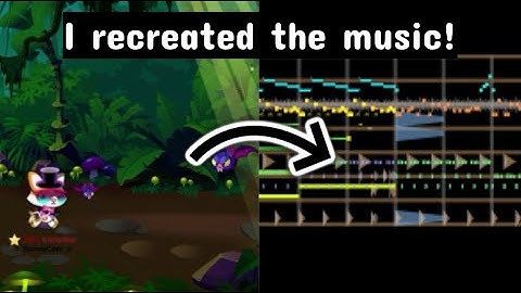 I recreated the Meow Playground forest music!