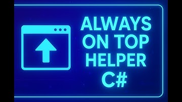 🚀 Always On Top in C# – The REAL TopMost Power! (Win32 API Tutorial)