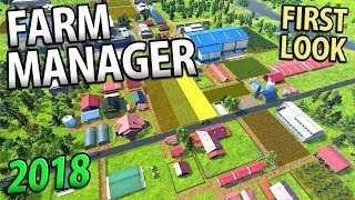 FARM MANAGER 2018 | This Game Is Addictive! Seasons, Management, Economy