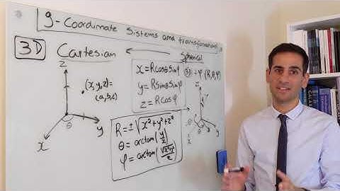 9.4-9.5 - 3D Coordinates and coordinate transformations