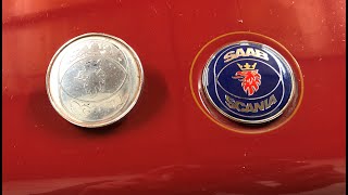 SAAB Hood Emblem Replacement