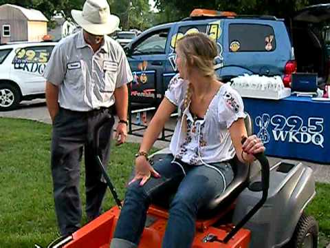 Lori Mae on the Husqvarna.mov