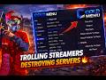 Trolling streamers and destroying servers with Cold Menu || Cold Menu (Cold.cc)