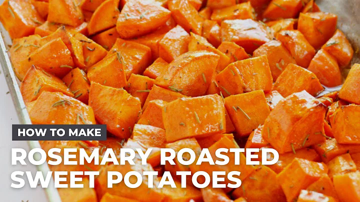 Maple Rosemary Roasted Sweet Potatoes Recipe