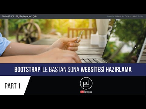 Bootstrap ile Baştan Sona Web Tasarım Projesi - Part 1