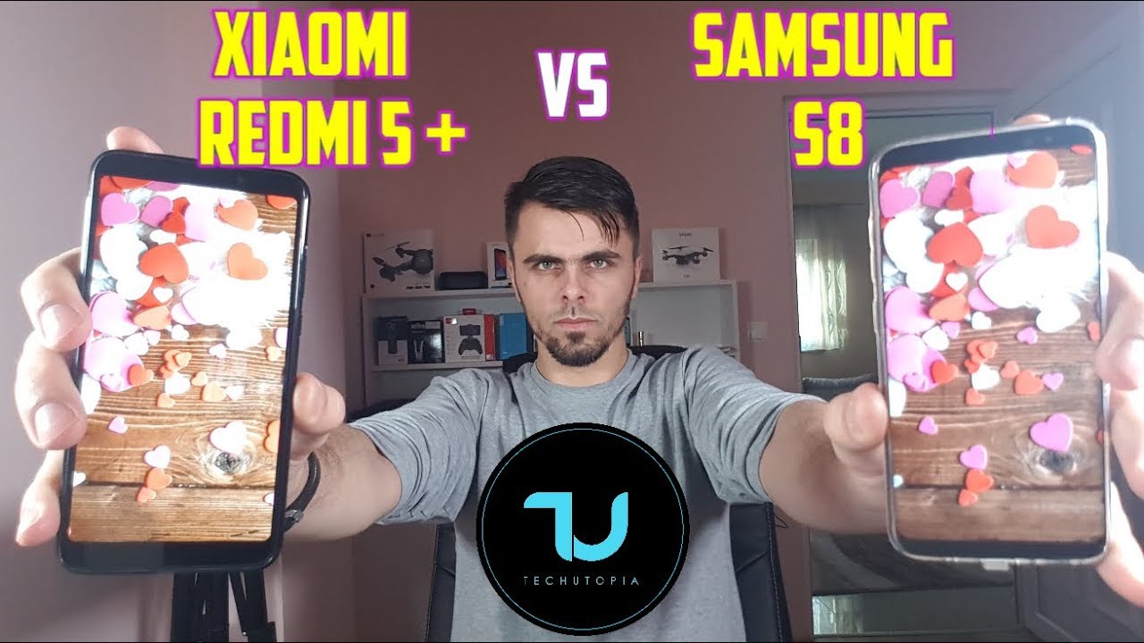 Xiaomi Redmi 5 Plus Vs Samsung S8 Speed Test Gaming Comparison