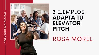 [EJEMPLOS] Preparar ELEVATOR PITCH para cada situación