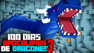 Sobreviví 100 días En Un Apocalipsis de Dragones En Minecraft HARDCORE... Esto fue lo que pasó