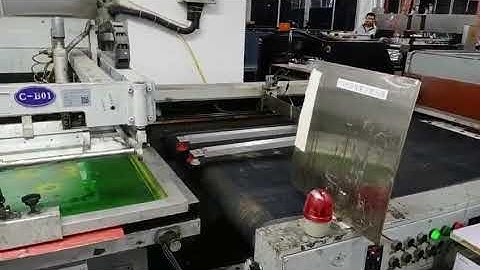 Screen printing technology, automated machines for high-precision printing