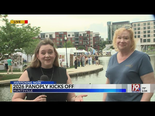 Arts Huntsville Executive Director Talks Panoply Arts Festival | April 24, 2026 | News 19 at 6 p.m.