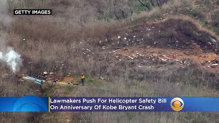 Lawmakers Push For Helicopter Safety Bill On Anniversary Of Kobe Bryant Crash