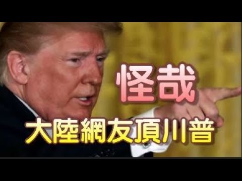 怪哉,大陆网友顶川普?