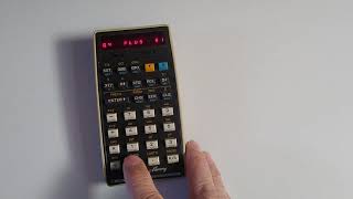 HP-29C - With Alphanumeric capabilities