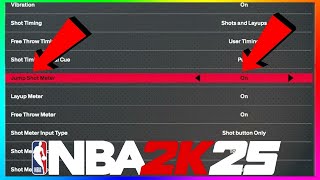 How To Turn Off Shot Meter In NBA 2K25 (MyPlayer & Play Now) Tutorial