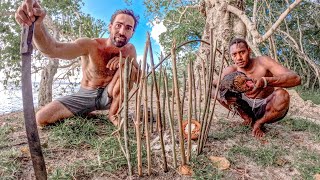 Making Bush Traps & Foraging Wild Foods