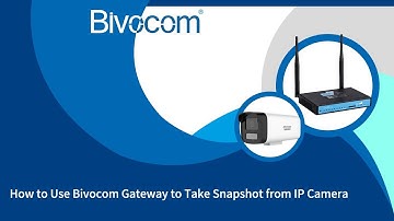 How to Use Bivocom Gateway to Take Snapshot from IP Camera