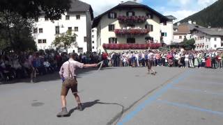 Sarntal:Peitschenknaller beim Kirchtag in Sarnthein 2012 2/2
