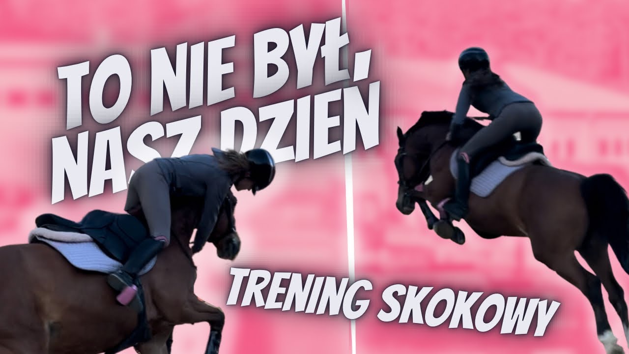 KOŃ ZE ZŁOTA, JEŹDZIEC SIEROTA 🤪 - TRENING SKOKOWY