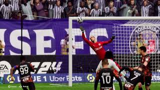EA SPORTS FC 24   PS5 Series X CPU Cissoko nice dribble and shot FUMA   Legend Slow Sliders 4.1 screenshot 4