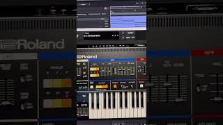 Bass with the Juno-60. #bass #sounddesigner #verse #chorus #prechorus #fypage #fypyoutube #saturday