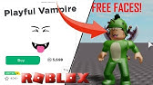 Playful Vampire Face Ugc Clone Youtube - playful vampire roblox id