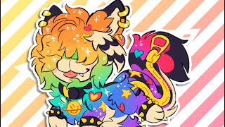 Cubibibibism Artfight Mass Attack Twbright Colors