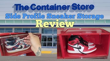 The Container Store Side Profile Sneaker Storage Box Review
