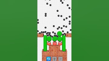 DRAW TO SMASH: Logic Puzzle vs HIDE BALL : Brain Teaser ASMR Gameplay Android iOS short.