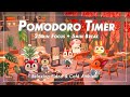 【あつ森BGMポモドーロ】Autumn Lofi Café|スターバックス x ハトの巣|ピアノと環境音|作業・勉強・集中用