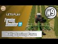 Windrowing & Baling Grass For Silage - Bally Spring - Farming Simulator 22 - Time-lapse - EP9