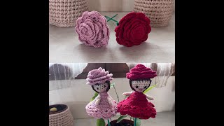 Tuto Rose Magique Réversible Au Crochet 