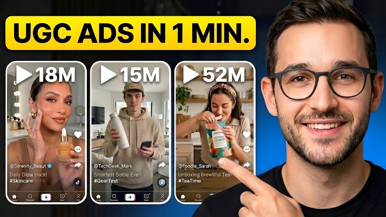 How to make AI UGC Ads with arcads (Fastest way) - YouTube