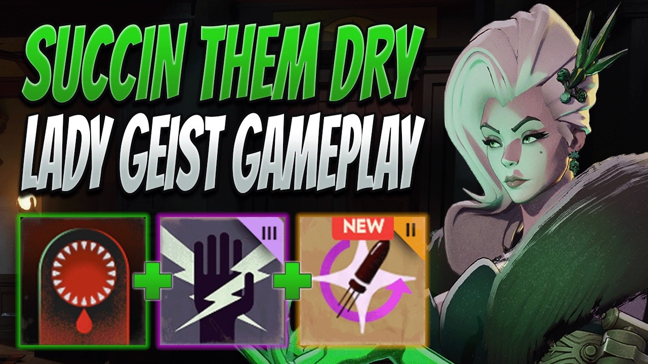 DRAINING THEM DRY! Lady Geist Gameplay | Deadlock