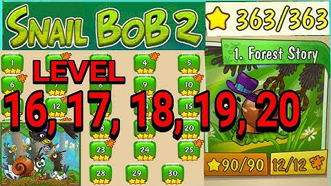 Snail Bob 2 - Forest Story - Level 16-20