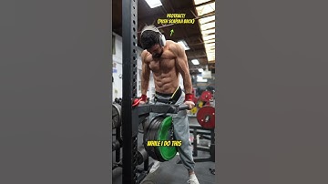 This is how I set up for my weighted dips!