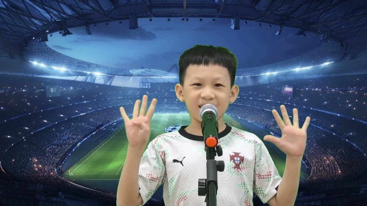 Low Jun Yan I Kids Dream Job I Footballer I Green Screen I Johan Speaking Academy