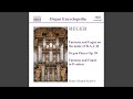 Miniature de la vidéo de la chanson Organ Pieces, Op. 59: Vi. Fugue In D Major