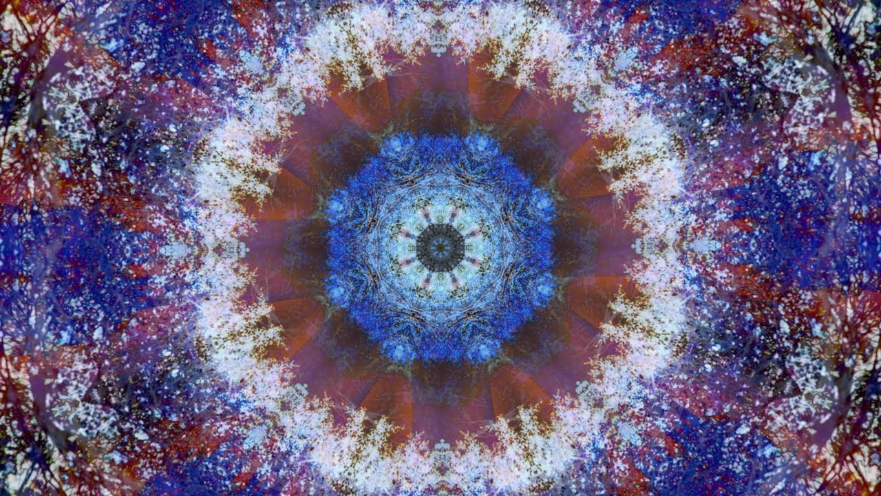 Kaleidoskop Kaleidoscope Video 4K mit chilliger Musik und Lyrik