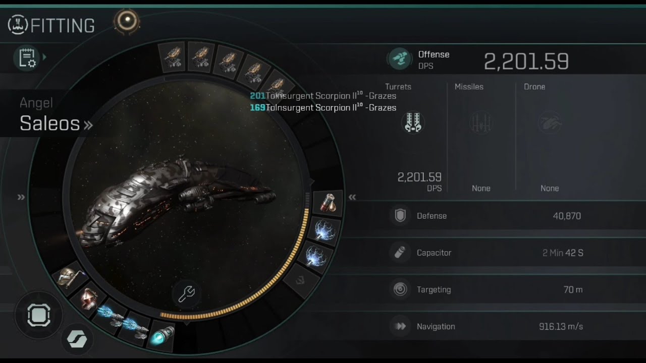 Eve Echoes Saleos fit PVE and PVP YouTube